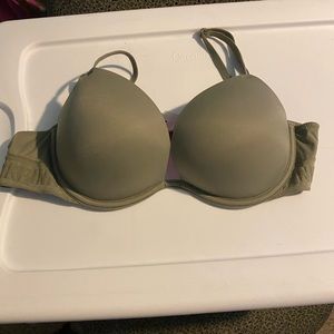 Green push up bra
